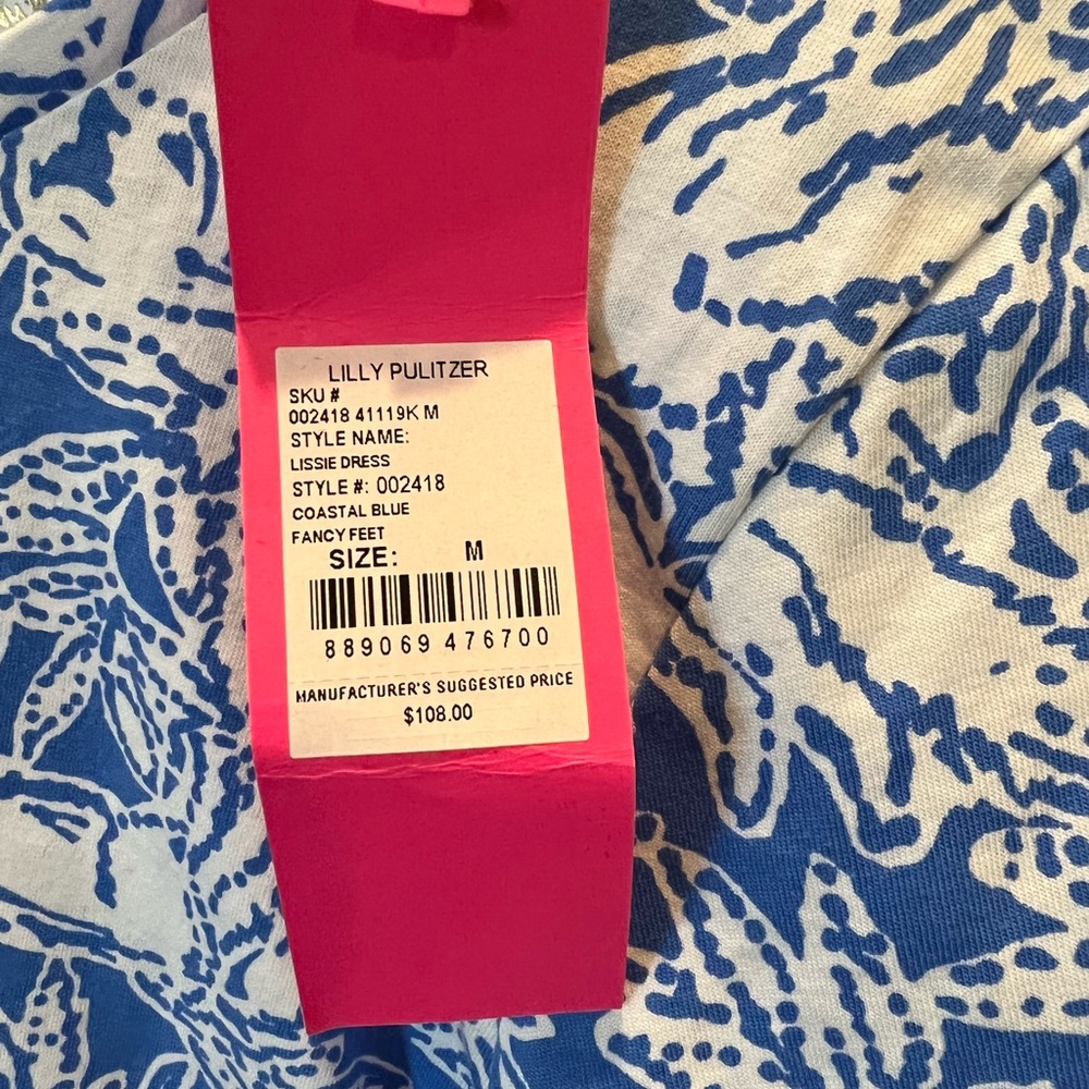 NWT Lilly Pulitzer Lissie dress. Size medium - Picture 6 of 6